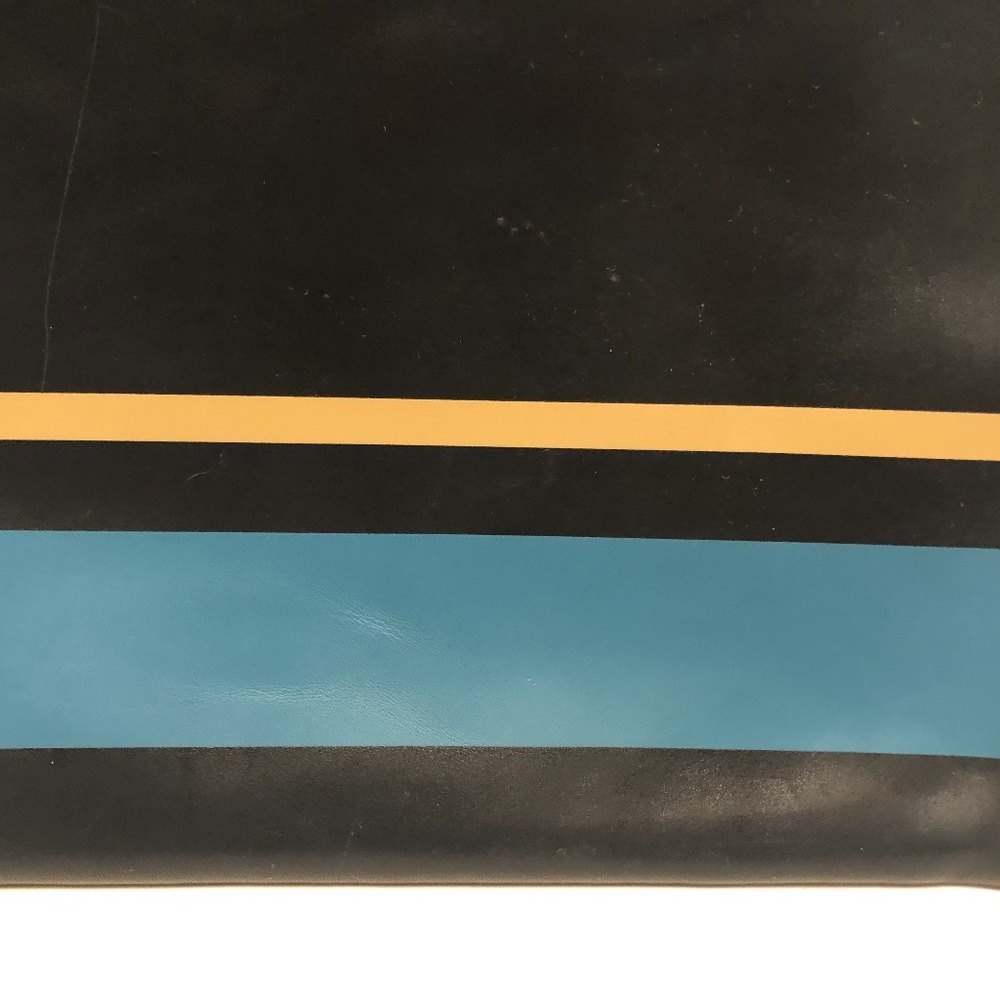 Coach Dark Blue Blue/Beige Striped Computer Sleeve - Picture 5 of 6